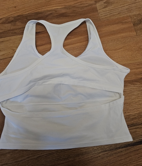 Halara bra top white size Large - Picture 2 of 2